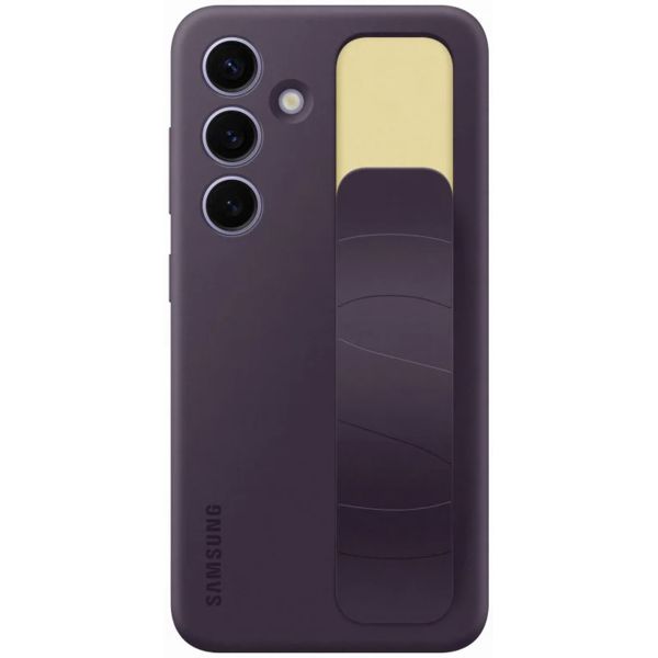 Samsung Cover Originale con Supporto a Impugnatura Samsung Galaxy S24 - Dark Violet