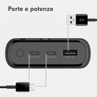 imoshion Powerbank - 27.000 mAh - Quick Charge e Power Delivery - 30W - Nero
