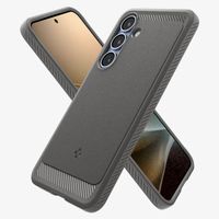 Spigen Cover Rugged Armor con MagSafe Samsung Galaxy S25 Plus - Marble Gray