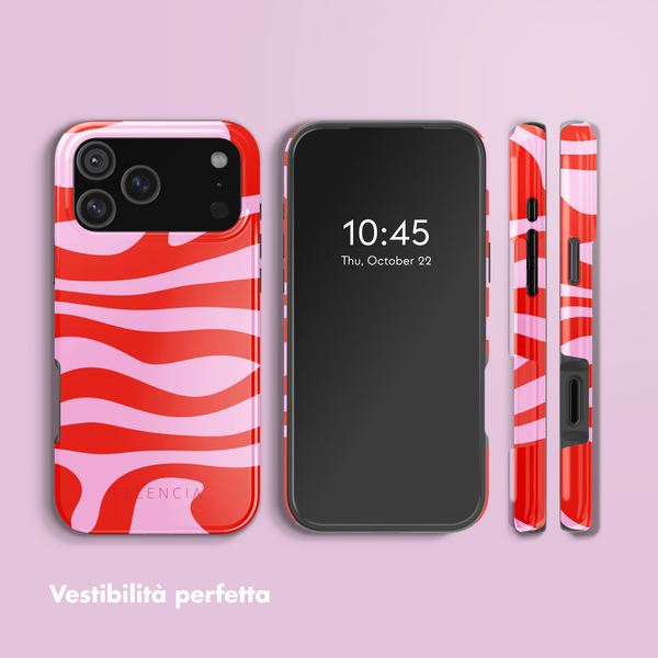 Selencia Cover posteriore Vivid con MagSafe Apple iPhone 17 Pro Max - Dream Swirl Pink