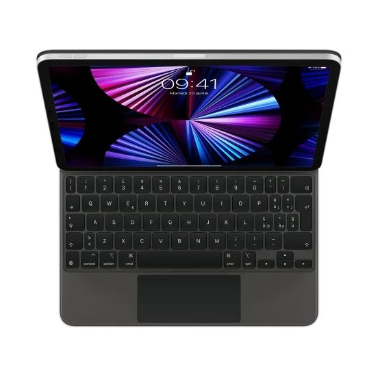 Apple Magic Keyboard Apple iPad Air 11 pollici (2026) M4 / (2025) M3 / (2024) M2 / Air 5 (2022) / Air 4 (2020) / Pro 11 (2018/2020/2021/2022) - QWERTY / IT - Nero