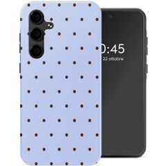 Selencia Cover Posteriore Vivid Samsung Galaxy S24 FE - Happy Dots Digital Sky