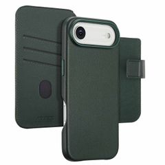 Accezz Cover in pelle 2 in 1 con MagSafe Apple iPhone Air - Cedar Green