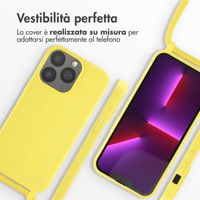 imoshion Cover in Silicone con Cordino Apple iPhone 13 Pro - Giallo