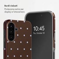 Selencia Cover Posteriore Vivid Samsung Galaxy A57 (5G) - Happy Dots Chocolate