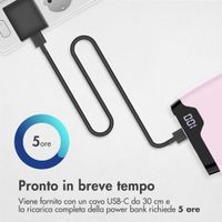 imoshion Powerbank - 20.000 mAh - Quick Charge e Power Delivery - Rosa