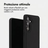 Accezz Backcover Edge con MagSafe Samsung Galaxy S25 - Nero