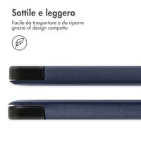 imoshion Cover a libro Trifold Apple iPad 11 (2025) 11 pollici A16 / iPad 10 (2022) 10.9 pollici - Blu