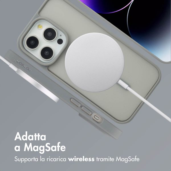imoshion Cover posteriore Color Guard con MagSafe Apple iPhone 14 Pro - Grigio