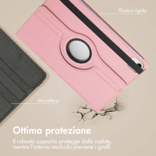 imoshion Cover Girevole a 360° Apple iPad Air 13 pollici (2026) M4 / (2025) M3 / (2024) M2 - Rosa