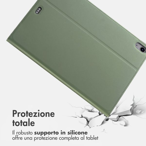 Accezz Cover Tablet Classica Apple iPad Air 11 pollici (2026) M4 / (2025) M3 / (2024) M2 / Air 5 (2022) / Air 4 (2020) - Verde