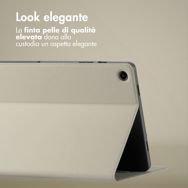 Accezz Cover Tablet Classica Samsung Galaxy Tab A9 Plus - Greige
