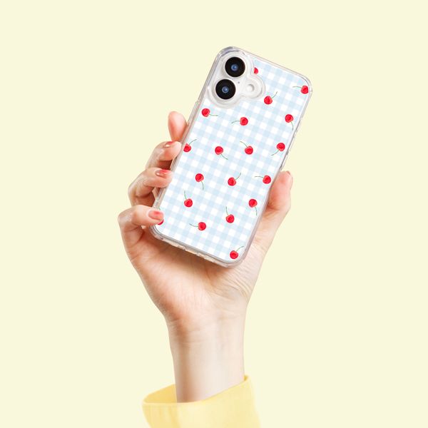 imoshion Cover design Samsung Galaxy S26 FE - Cherry Check