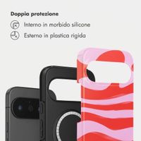 Selencia Cover posteriore Vivid con MagSafe Google Pixel 11 Pro - Dream Swirl Pink