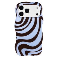 Selencia Cover Vivid Wavy con MagSafe Apple iPhone 17 Pro Max - Dream Swirl Chocolate