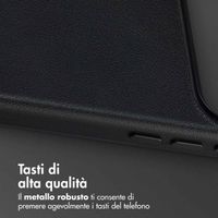 Accezz Cover in Pelle con MagSafe Apple iPhone 17 Pro Max - Onyx Black