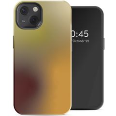 Selencia Cover posteriore Vivid con MagSafe Apple iPhone 13 - Gradient Olive Dust