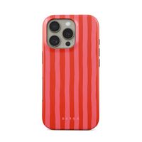 Burga Cover Posteriore Resistente con MagSafe Apple iPhone 16 Pro - Pomegranate