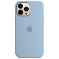 Apple Cover Posteriore in Silicone con MagSafe Apple iPhone 13 Pro Max - Blue Fog