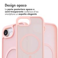 imoshion Cover posteriore Color Guard con MagSafe Apple iPhone 17e / 16e - Rosa chiaro