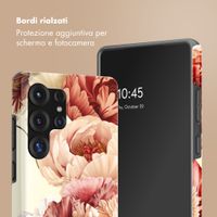 Selencia Cover posteriore Vivid con MagSafe Samsung Galaxy S26 - Vintage Peony