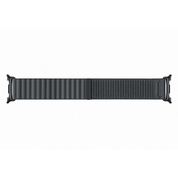 Samsung Cinturino in tessuto originale Samsung Galaxy Watch 9 (40/44mm) / Watch 8 (40/44mm) / Classic (46mm) - Taglia M/L - Nero
