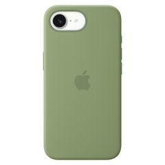 Apple Cover in silicone con MagSafe Apple iPhone 17e - Light Moss