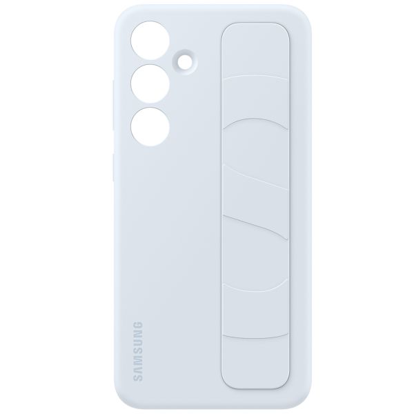 Samsung Cover Originale con Supporto a Impugnatura Samsung Galaxy S24 Plus - Light Blue