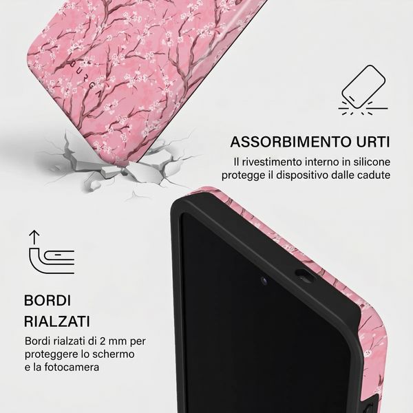 Burga Cover Posteriore Resistente con MagSafe Samsung Galaxy S26 - Sakura