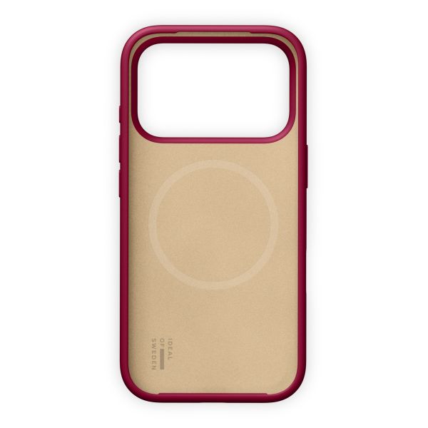 iDeal of Sweden Cover in silicone con MagSafe Apple iPhone 17 Pro - Cranberry