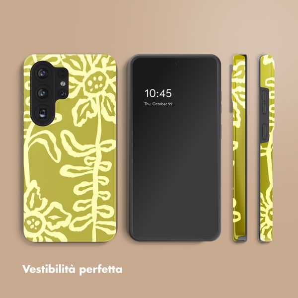 Selencia Cover posteriore Vivid con MagSafe Samsung Galaxy S26 Ultra - Chalky Bloom
