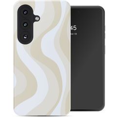 Selencia Cover posteriore Vivid con MagSafe Samsung Galaxy S26 - Desert Waves Beige
