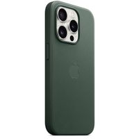 Apple Cover Posteriore FineWoven con MagSafe Apple iPhone 15 Pro - Evergreen