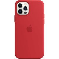 Apple Cover Posteriore in Silicone con MagSafe Apple iPhone 12 (Pro) - Red