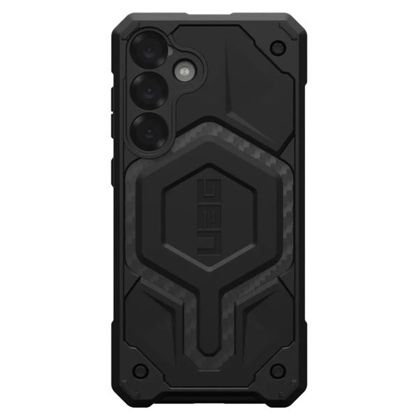 UAG Cover Posteriore Monarch Pro Samsung Galaxy S25 Plus - Carbon Fiber