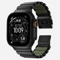 Nomad Cinturino Stratos Apple Watch | 44/45/46/49 mm - Forest Green / Black Titanium