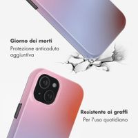 Selencia Cover posteriore Vivid con MagSafe Apple iPhone 15 - Gradient Soft Blush