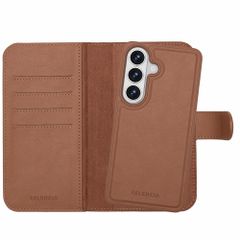 Selencia Libreria rimovibile Olyn con MagSafe Samsung Galaxy S26 - Marrone