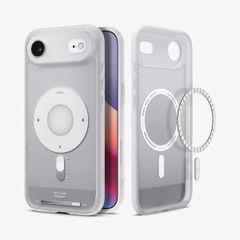 Spigen Cover Posteriore Ultra Ibrida con MagSafe Apple iPhone Air - Classic Silver