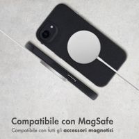 Accezz Cover Posteriore Resistente con MagSafe Apple iPhone 17e / 16e - Nero