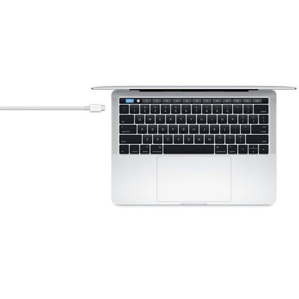 Apple Cavo Thunderbolt 3 - Cavo di ricarica per Apple MacBook - 0,8 metri - Bianco
