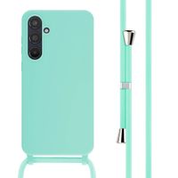 imoshion Cover in Silicone con Cordino Samsung Galaxy A55 - Menta verde