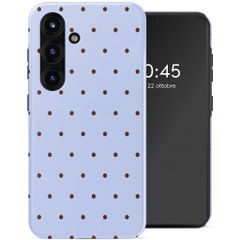 Selencia Cover Posteriore Vivid Samsung Galaxy S25 - Happy Dots Digital Sky