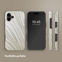 Selencia Cover posteriore Vivid con MagSafe Apple iPhone 16 - Nature Light Brown