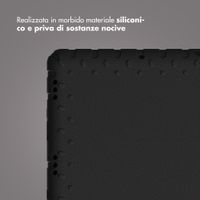 imoshion Cover Posteriore Kidsproof con Maniglia Samsung Galaxy Tab A11 Plus / A9 Plus - Nero