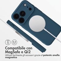 imoshion Cover Posteriore Colorata con MagSafe Apple iPhone 18 Pro / 17 Pro - Blu scuro