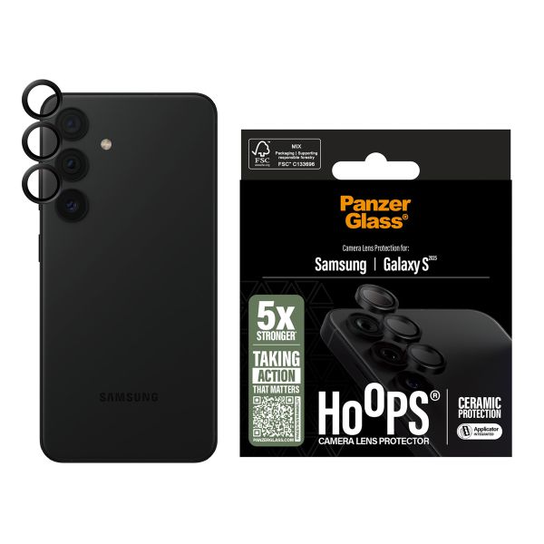 PanzerGlass Hoops protezione lente in ceramica Samsung Galaxy S25