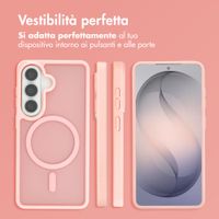 imoshion Cover posteriore Color Guard con MagSafe Samsung Galaxy S26 - Rosa chiaro