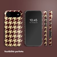 Selencia Cover posteriore Vivid con MagSafe Apple iPhone Air - Pied-de-Poule