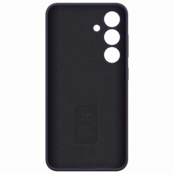 Samsung Cover originale in silicone Samsung Galaxy S24 - Dark Violet